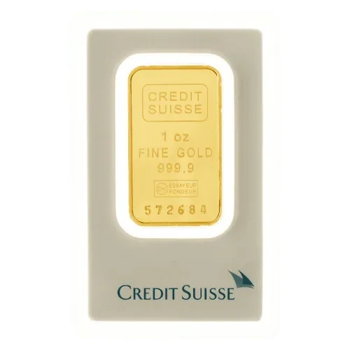 1Oz Credit Suisse Gold Wafer